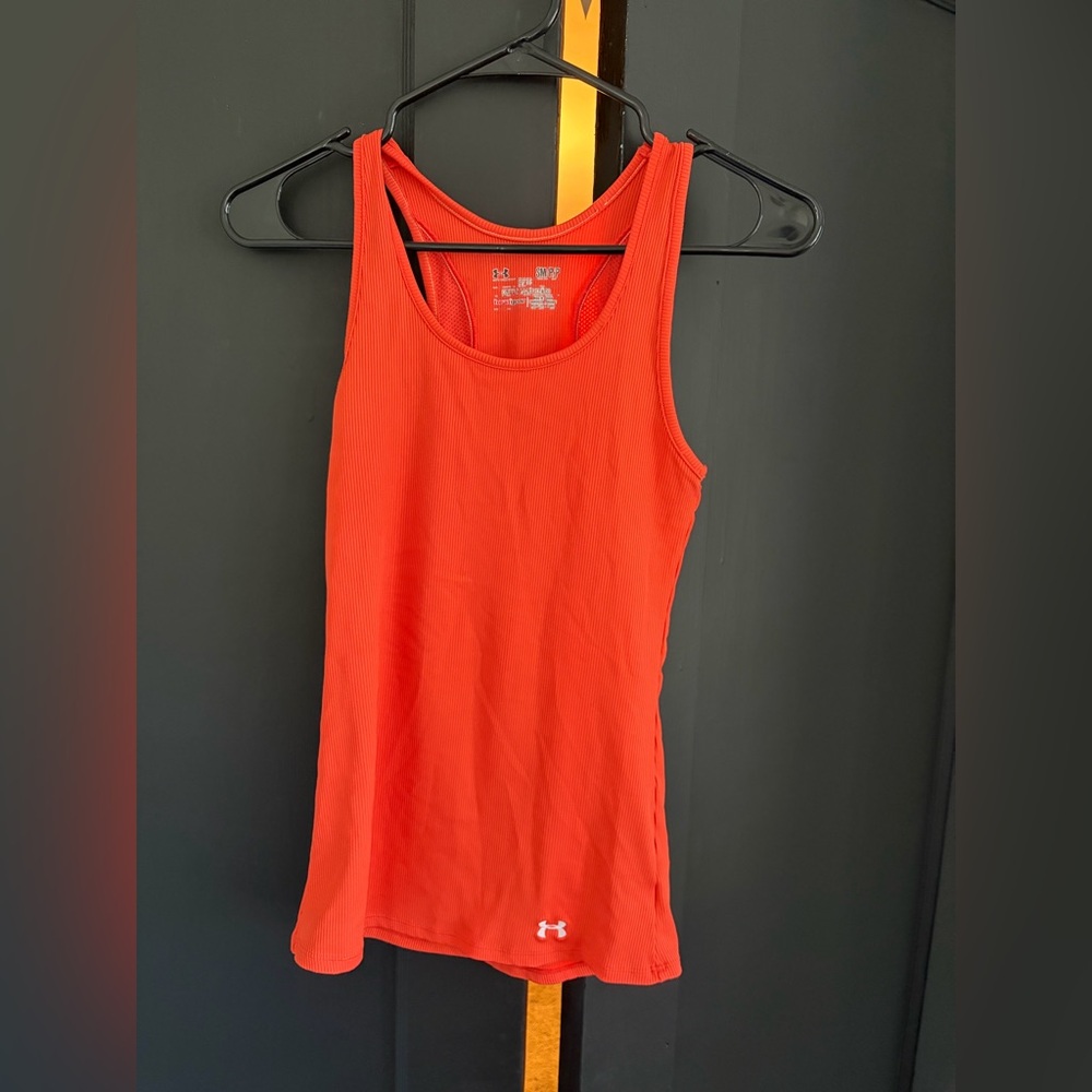Under Armour Vibrant Orange and vibrant pink Tank Tops - Picture 7 of 9